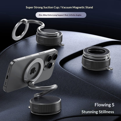 Vacuum Magnetic Car Phone Stand