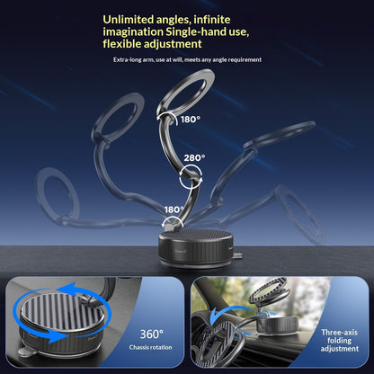 Vacuum Magnetic Car Phone Stand