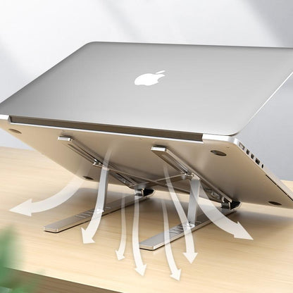 Adjustable Aluminum Laptop Riser – X Style