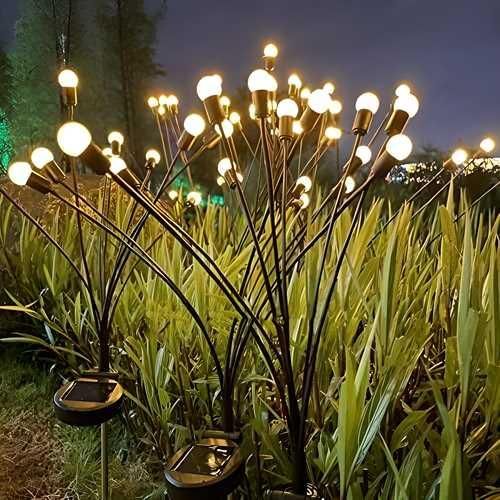 Swaying Firefly solar garden lights