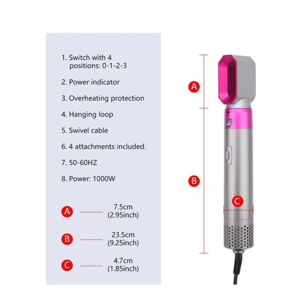 5-in-1 Multifunctional Hair Dryer Styling Tool