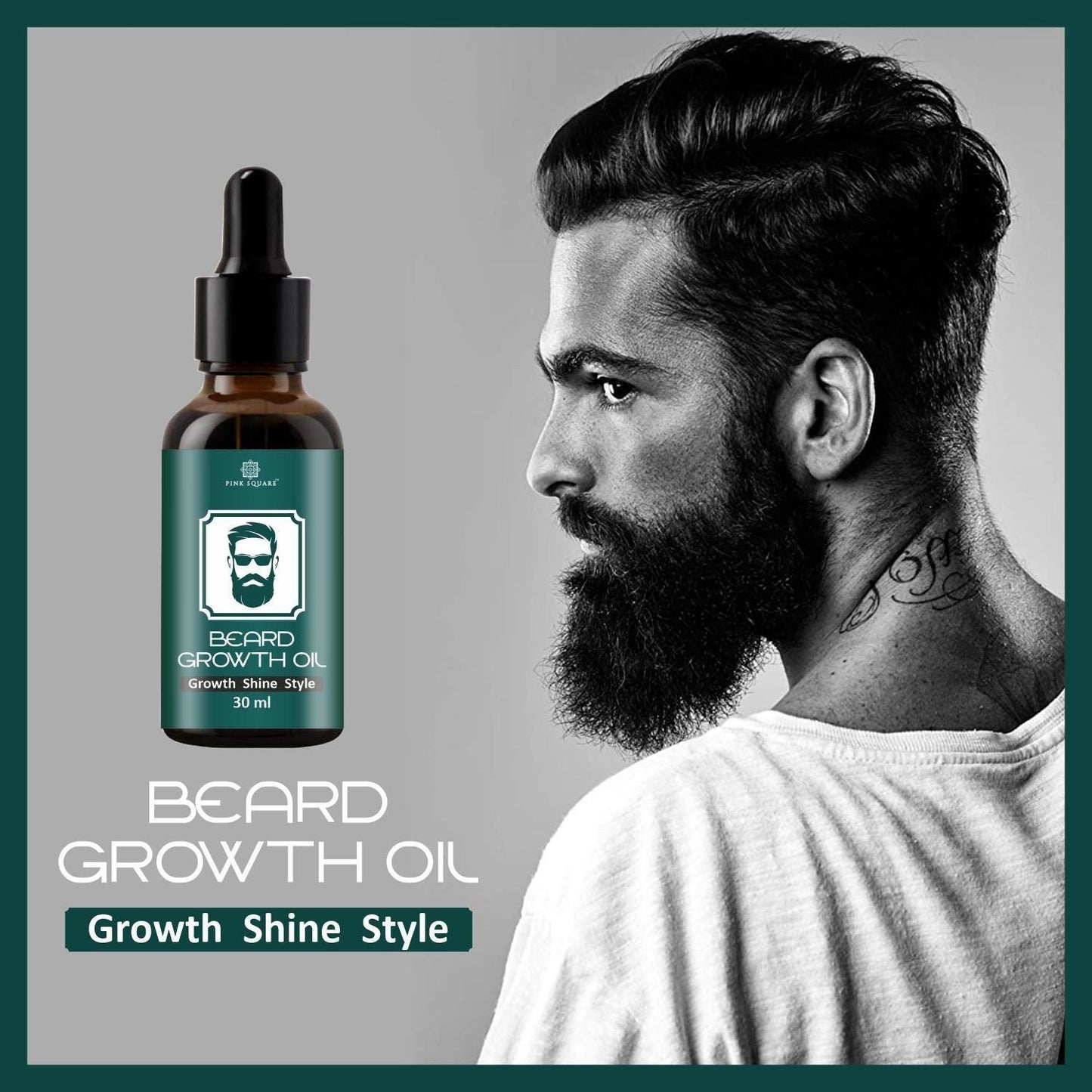 Premium Beard Growth Oil - For Faster Beard Growth (30ml)