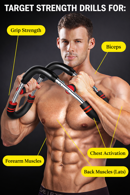 PowerGrip Pro – Adjustable Wrist & Forearm Strength Trainer