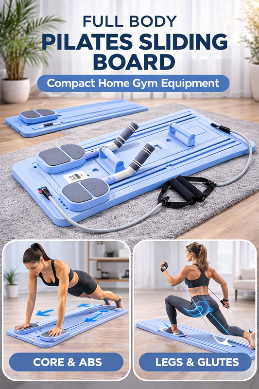 CoreGlide Pilates Sliding Board – Full Body Workout Trainer