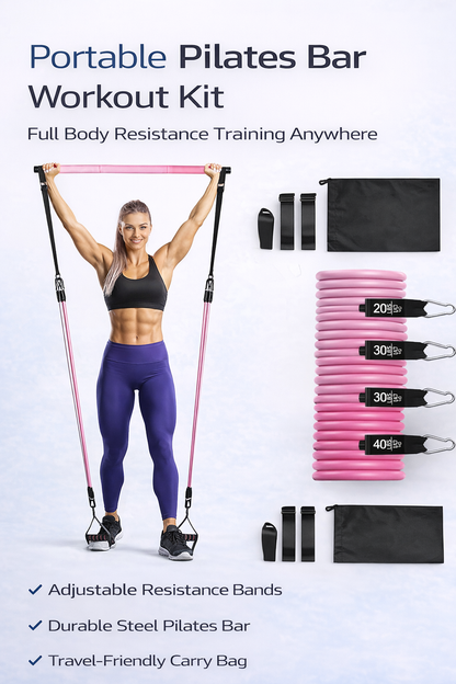 FlexBar Pro Portable Pilates Bar Kit