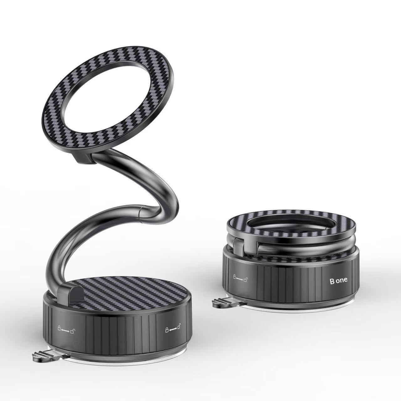 Vacuum Magnetic Car Phone Stand